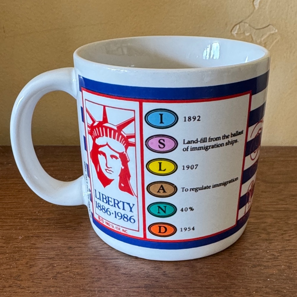 Liberty Island Trivial Pursuit Mug